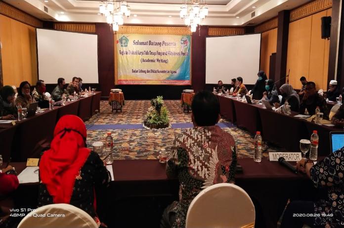 Sekretariat Balitbang Diklat Dorong WI dan Peneliti Tingkatkan Kemampuan Menulis